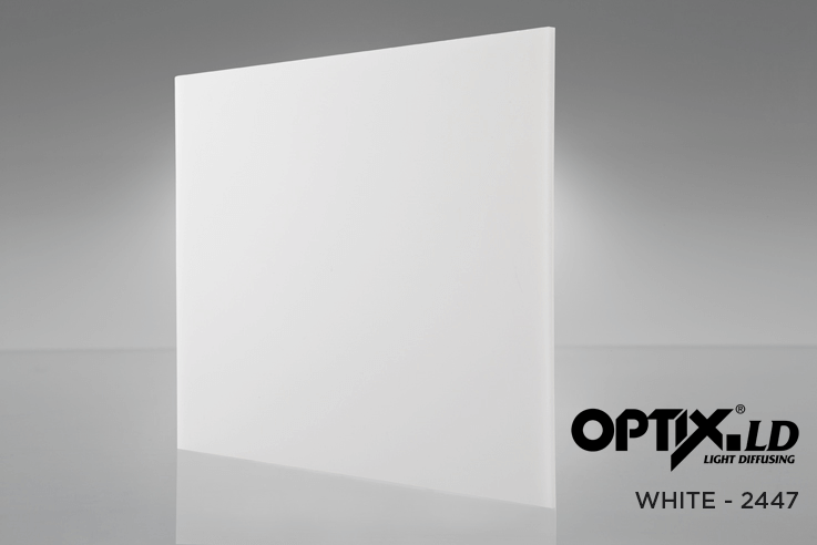 2447 White LD-2 optix-ld-light-diffusing-acrylic_white---2447