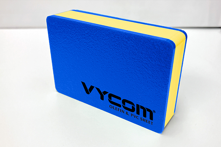 VYCOM-PLAYBOARD-Blue-Yellow-Blue VYCOM PLAYBOARD Polycarve Blue Yellow Blue