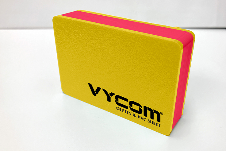 VYCOM-PLAYBOARD-Yellow-Red-Yellow VYCOM PLAYBOARD Polycarve Yellow Red Yellow